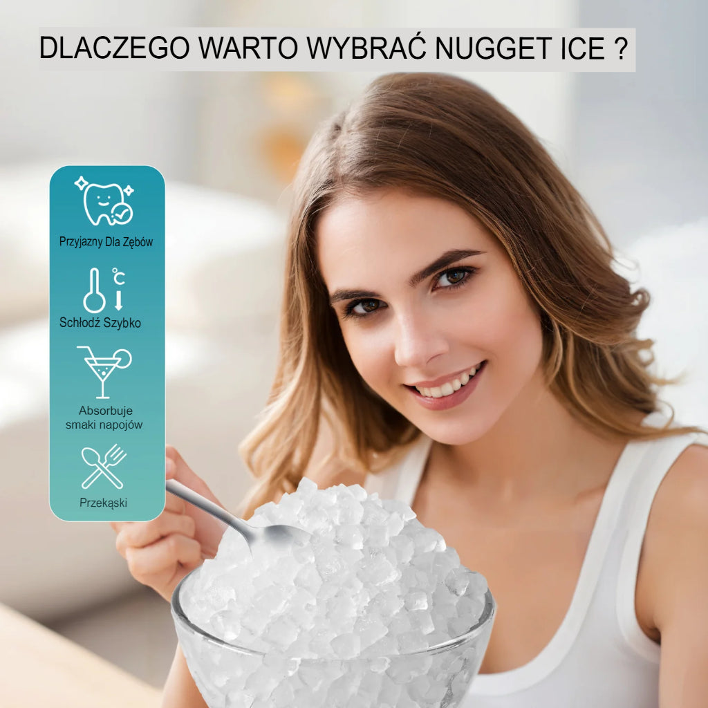 Maszyna do lodu Nugget Ice Maker na blat